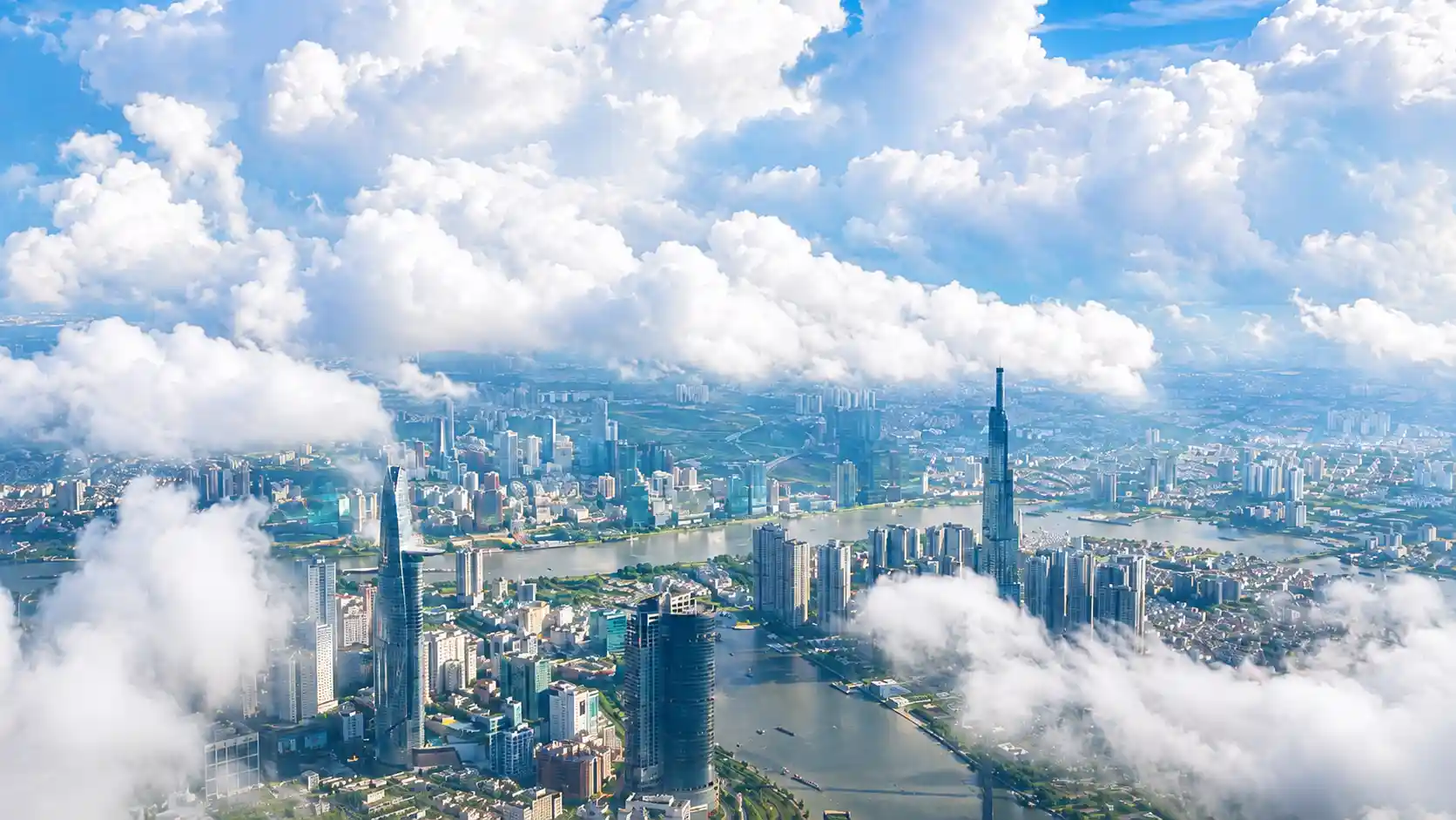 Ho Chi Minh City Sky View